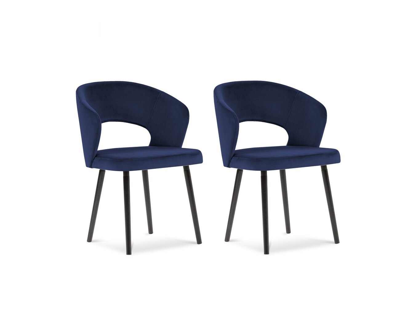 2 tooli komplekt Windsor and Co Elpis, sinine цена и информация | Köögitoolid, söögitoolid | hansapost.ee
