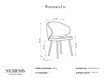 2 tooli komplekt Windsor ja Co Nemesis, must hind ja info | Köögitoolid, söögitoolid | hansapost.ee