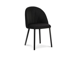 Комплект из 2-ух стульев Milo Casa Livia, черный цена и информация | Стулья для кухни и столовой | hansapost.ee