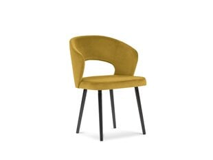Набор из 4-х стульев Windsor and Co Elpis, желтый цена и информация | Стулья для кухни и столовой | hansapost.ee