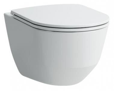 Seinale paigaldatav WC pott Laufen Pro Rimless Slim aeglaselt sulguva kaanega цена и информация | WС-potid | hansapost.ee
