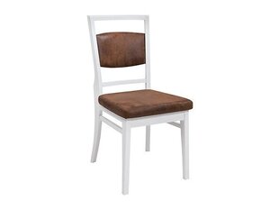 Комплект из 2 стульев BRW Kalio, коричневый / белый цена и информация | Стулья для кухни и столовой | hansapost.ee