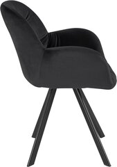 Комплект из 2-х стульев Notio Living Edna, черный цена и информация | Стулья для кухни и столовой | hansapost.ee