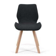 Комплект из 4-х стульев NORE SJ.0159, черные цена и информация | Стулья для кухни и столовой | hansapost.ee