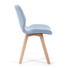 Комплект из 4-х стульев NORE SJ.0159, светло-синий цена и информация | Стулья для кухни и столовой | hansapost.ee