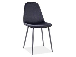 Комплект из 4 стульев Signal Meble Fox, черный цена и информация | Стулья для кухни и столовой | hansapost.ee