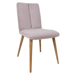 Обеденный стул Home4You Novа 59x53,5xH92см, серо-розовый цена и информация | Стулья для кухни и столовой | hansapost.ee