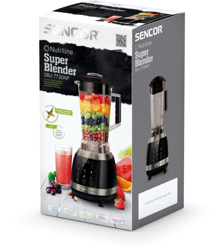 Sencor SBU 7730BK Superblender цена и информация | Blenderid | hansapost.ee