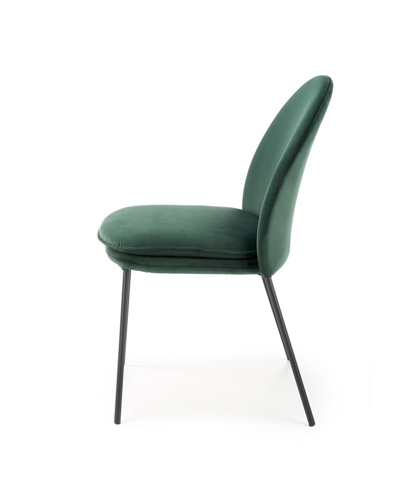 4-osaline toolide komplekt Halmar K443, roheline hind ja info | Köögitoolid, söögitoolid | hansapost.ee