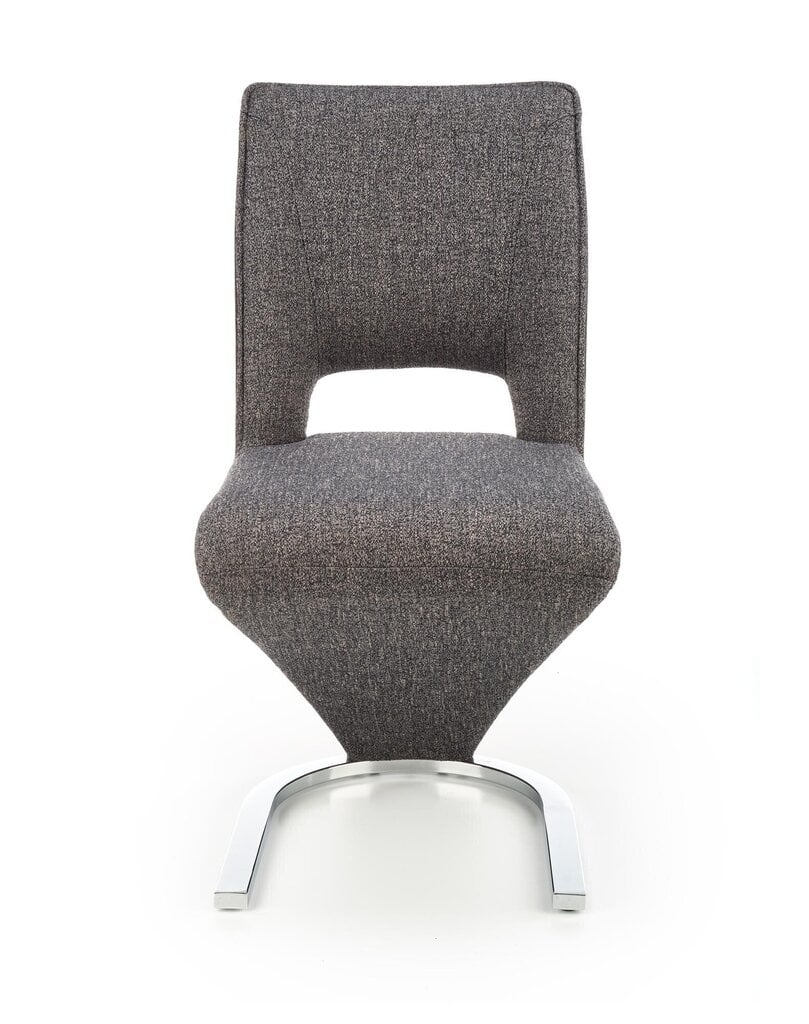 2-tooli komplekt Halmar K441, hall/must hind ja info | Köögitoolid, söögitoolid | hansapost.ee