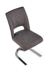 Набор из 2-х стульев Halmar K441, серый/черный цена и информация | Стулья для кухни и столовой | hansapost.ee