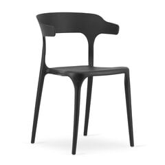 4-tooli komplekt Ulme, must hind ja info | Köögitoolid, söögitoolid | hansapost.ee