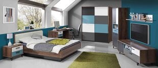 Кровать Raven RDNL242, 140x200 см, коричневая цена и информация | Кровати | hansapost.ee