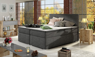 Voodi Divalo BD01, 160x200 cm, tumehall hind ja info | Voodid | hansapost.ee