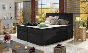 Кровать Divalo BD02, 160x200 см, черная цена и информация | Кровати | hansapost.ee