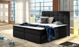 Кровать NORE Inez, 140x200 см, черная цена и информация | Кровати | hansapost.ee