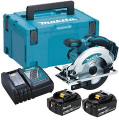 Аккумуляторная циркулярная пила Makita DSS610RTJ; 18 В; 2x5,0 Ah аккум. цена и информация | Makita Сантехника, ремонт, вентиляция | hansapost.ee