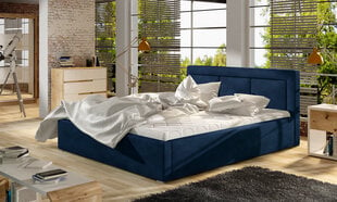 Кровать Belluno MD, 140x200 см, синяя цена и информация | Кровати | hansapost.ee
