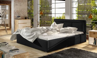 Кровать Belluno MD, 180x200 см, черная цена и информация | Кровати | hansapost.ee
