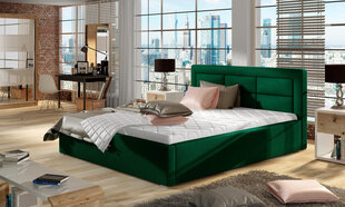 Кровать Rosano MD, 160х200 см, зеленая цена и информация | Кровати | hansapost.ee