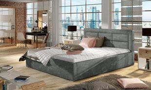 Кровать Rosano MTP, 160х200 см, темно-серая цена и информация | Кровати | hansapost.ee