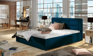 Кровать Rosano MTP, 140x200 см, синяя цена и информация | Кровати | hansapost.ee