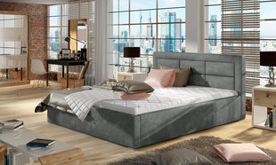 Кровать Rosano MTP, 140х200 см, темно-серая цена и информация | Кровати | hansapost.ee