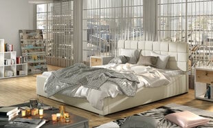 Кровать Grand MD, 140x200 см, кремовая цена и информация | Кровати | hansapost.ee