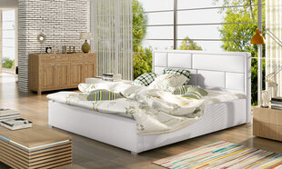 Кровать Latina MD, 140х200 см, белая цена и информация | Кровати | hansapost.ee