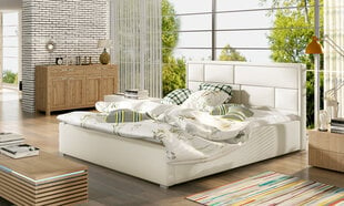 Кровать Latina MD, 140х200 см, кремовая цена и информация | Кровати | hansapost.ee