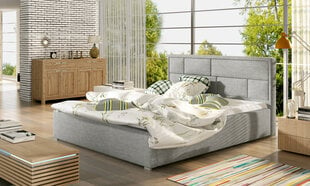 Кровать Latina MTP, 160х200 см, светло-серая цена и информация | Кровати | hansapost.ee