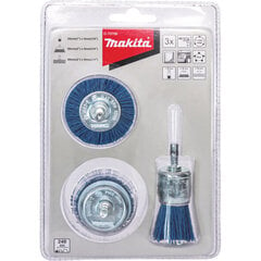 Nailonist harjaste komplekt Makita D-70758, 240 g, 3 tk цена и информация | Шлифовальные машины | hansapost.ee