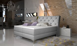 Кровать NORE Adel, 180х200 см, светло-серая цена и информация | Кровати | hansapost.ee