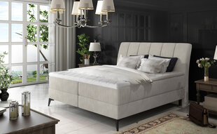 Кровать NORE Aderito, 180x200 см, светло серый гобелен цена и информация | Кровати | hansapost.ee