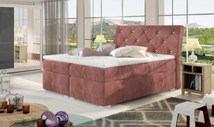 Кровать NORE Balvin, 180x200 см, розовая цена и информация | Кровати | hansapost.ee
