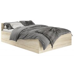Кровать с решеткой и матрасом NORE Queen 160x200 см, цвета дуба цена и информация | Кровати | hansapost.ee