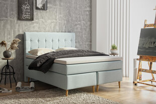 Кровать Selsey Juan 180x200 см, зеленая цена и информация | Кровати | hansapost.ee