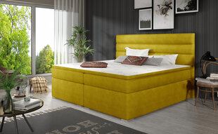 Кровать NORE Softy 140x200 см, желтая цена и информация | Кровати | hansapost.ee
