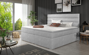 Voodi NORE Softy 140x200 cm, helehall hind ja info | Voodid | hansapost.ee