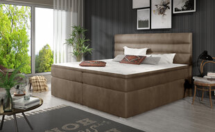 Voodi NORE Softy 180x200 cm, helepruun hind ja info | Voodid | hansapost.ee