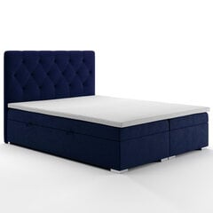 Кровать Selsey Lubekka 140x200 см, синяя цена и информация | Кровати | hansapost.ee