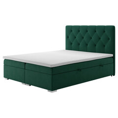 Кровать Selsey Lubekka 180x200 см, зеленая цена и информация | Кровати | hansapost.ee