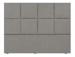 Voodipeats Mazzini Sofas Barletta 140 cm, helehall цена и информация | Voodid | hansapost.ee