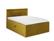 Voodi Mazzini Beds Yucca 180x200 cm, kollane hind ja info | Voodid | hansapost.ee