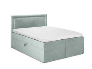 Кровать Mazzini Beds Yucca 160x200 см, светло-зеленая цена и информация | Кровати | hansapost.ee