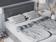 Voodi Mazzini Beds Yucca 160x200 cm, hall цена и информация | Voodid | hansapost.ee