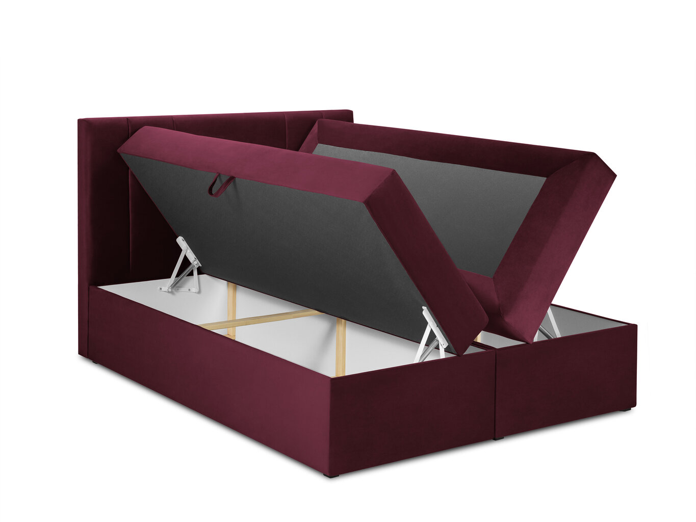 Voodi Mazzini sofas Afra 180x200 cm, punane цена и информация | Voodid | hansapost.ee