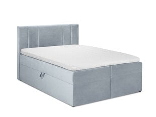 Кровать Mazzini sofas Afra 160x200 см, светло-голубой цвет цена и информация | Кровати | hansapost.ee