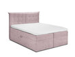 Voodi Mazzini Beds Echaveria 140x200 cm, roosa hind ja info | Voodid | hansapost.ee