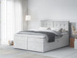 Voodi Mazzini Beds Echaveria 180x200 cm, helehall hind ja info | Voodid | hansapost.ee